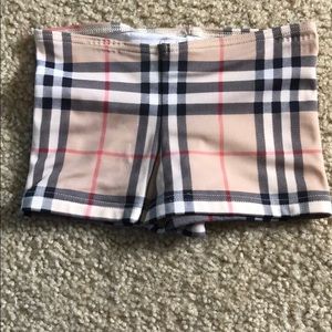 Burberry toddler swim trunk